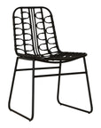 Amanzi Dining Chair | Black Designed by Charl van Heerden
