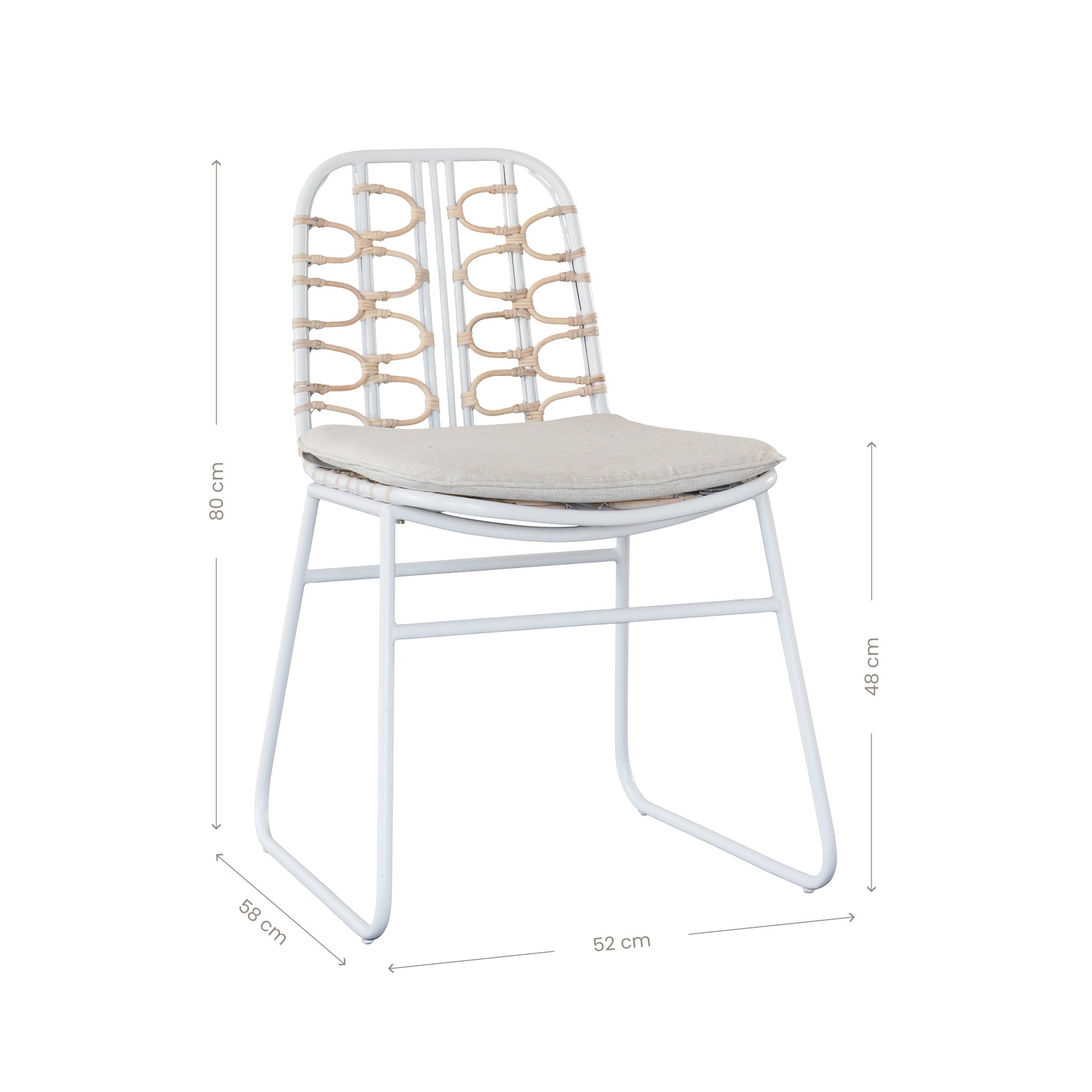 Amanzi Dining Chair | Natural Designed by Charl van Heerden
