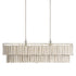 Amma Chandelier | Sculptural Composite | Long | Light Roast Uniqwa Collections