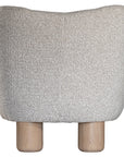Antigua Occasional Chair | Boucle Alabaster Uniqwa Collections