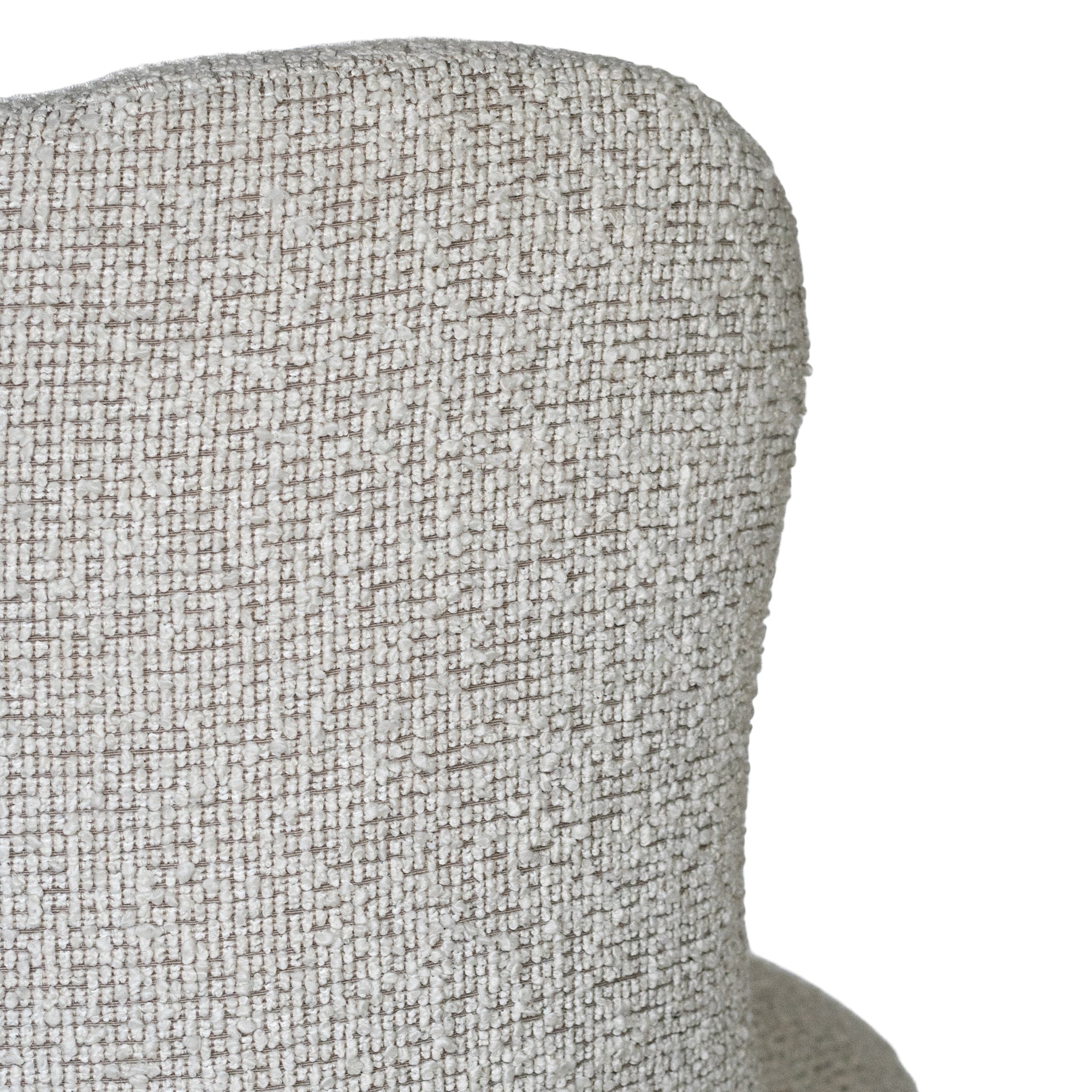 Antigua Occasional Chair | Boucle Alabaster Uniqwa Collections