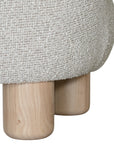 Antigua Occasional Chair | Boucle Alabaster Uniqwa Collections