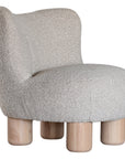 Antigua Occasional Chair | Boucle Alabaster Uniqwa Collections