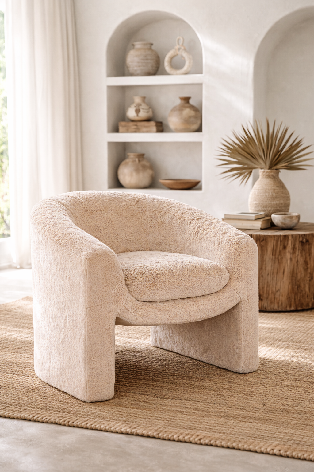 Azura Occasional Chair | Nougat Uniqwa Collections