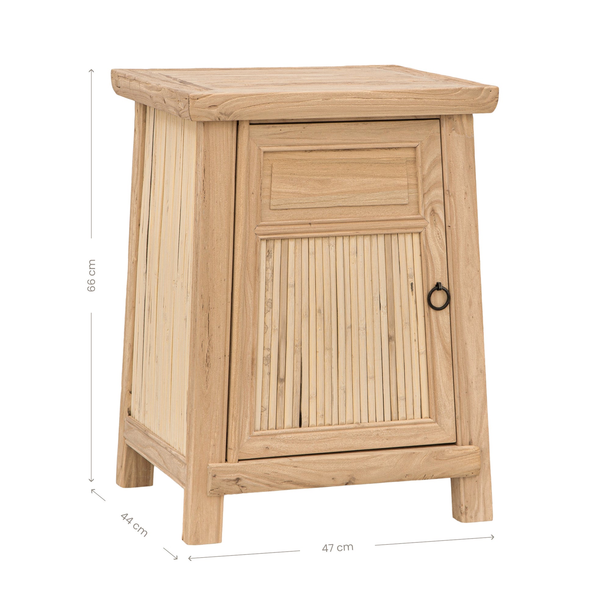 Bamboo Bedside Set | Blonde Designed by Charl van Heerden
