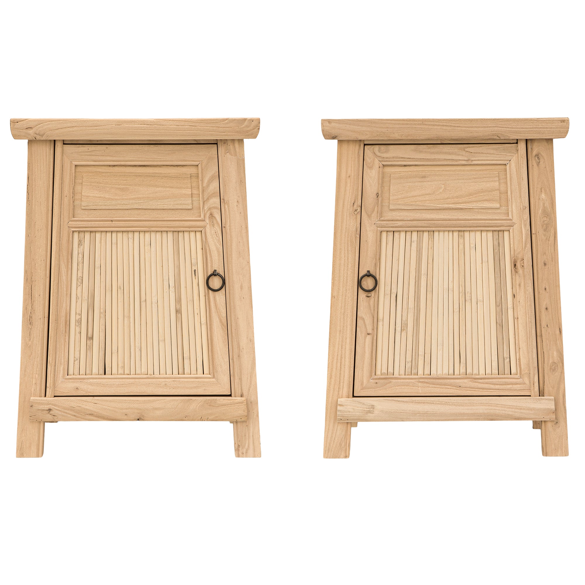 Bamboo Bedside Set | Blonde Designed by Charl van Heerden