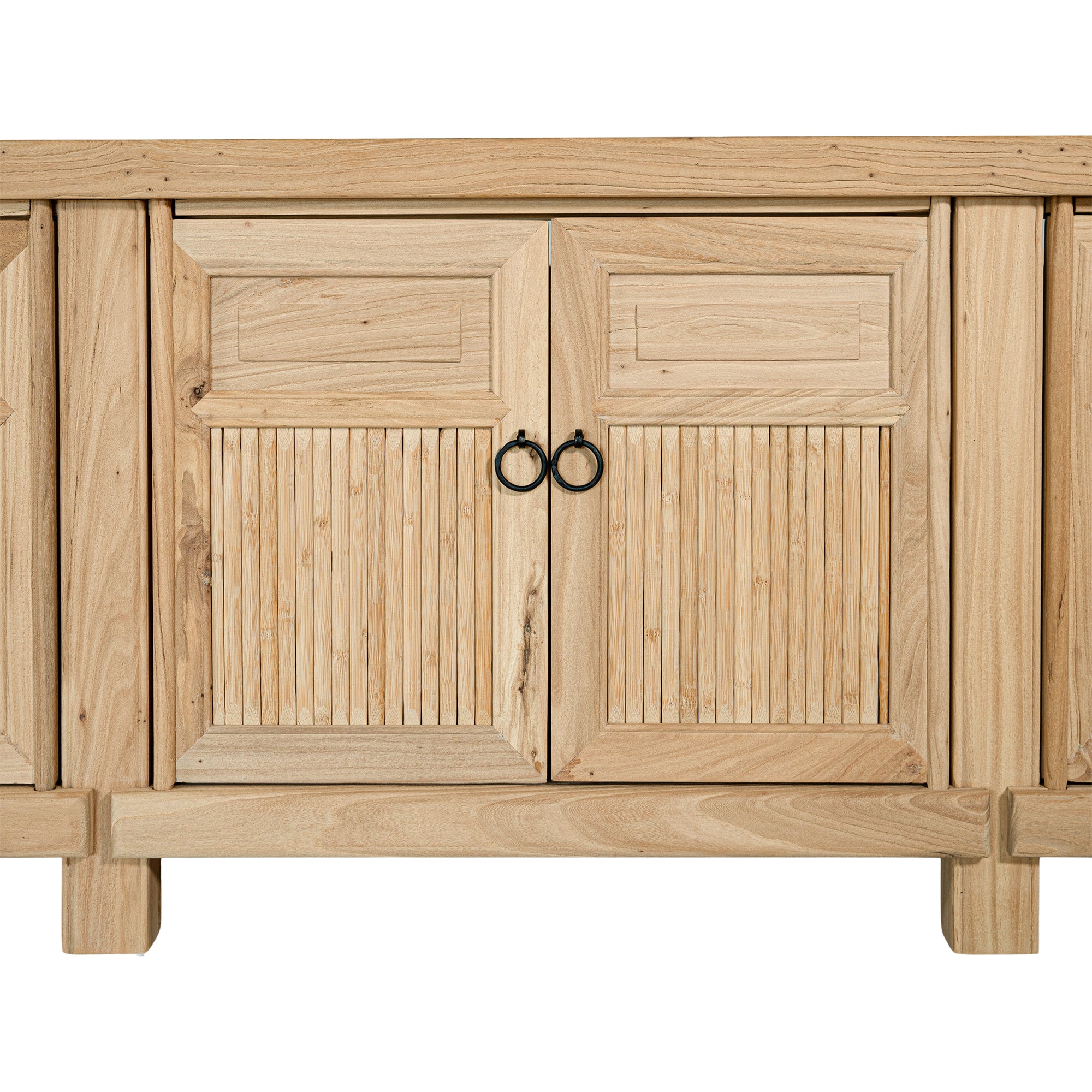Bamboo Entertainment Unit | Eight Door | Blonde Designed by Charl van Heerden