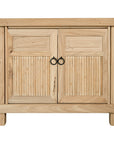 Bamboo Entertainment Unit | Eight Door | Blonde Designed by Charl van Heerden
