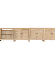 Bamboo Entertainment Unit | Eight Door | Blonde Designed by Charl van Heerden