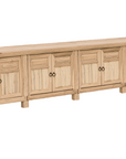 Bamboo Entertainment Unit | Eight Door | Blonde Designed by Charl van Heerden