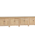 Bamboo Entertainment Unit | Eight Door | Blonde Designed by Charl van Heerden