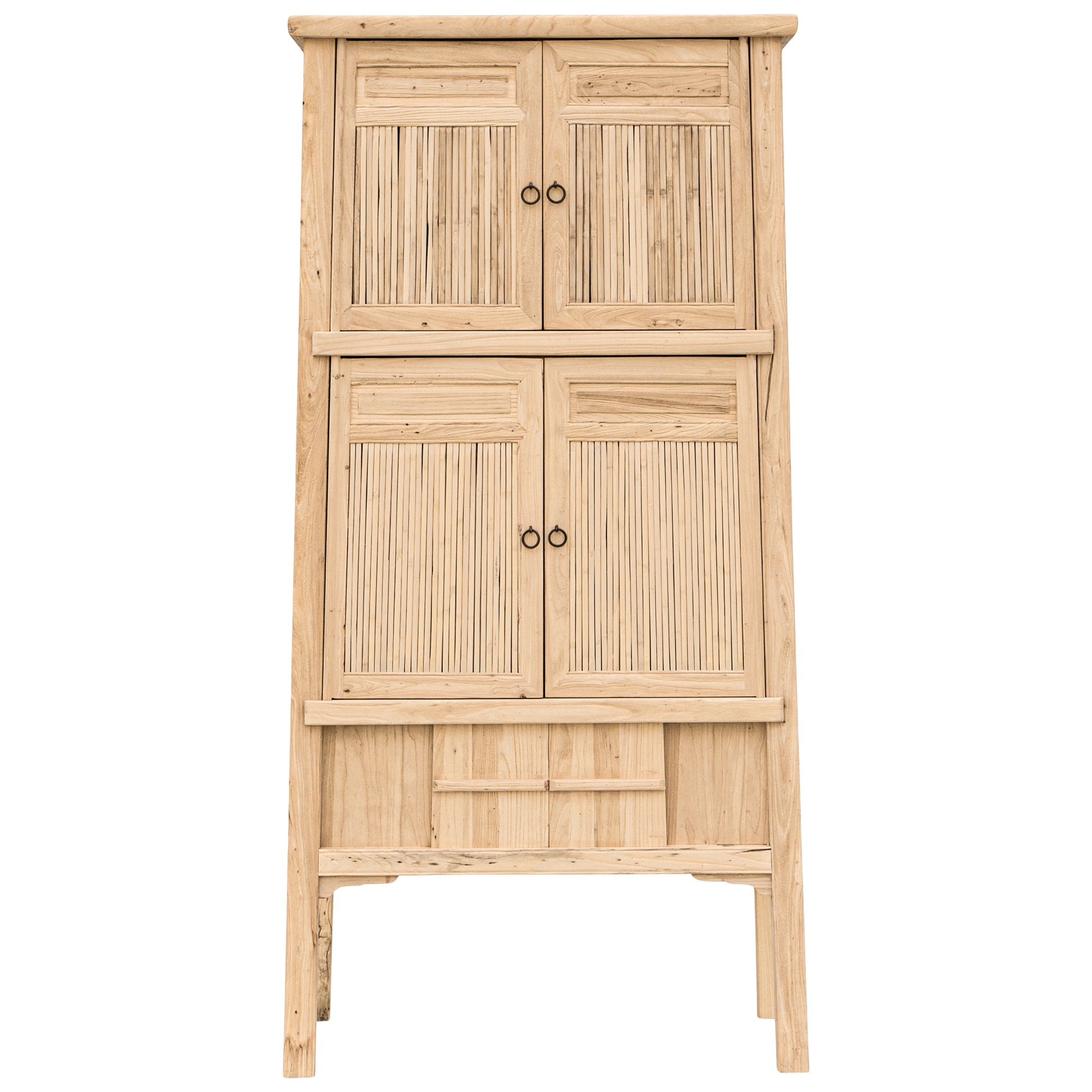 Bamboo Tall Cabinet | Blonde Uniqwa Collections