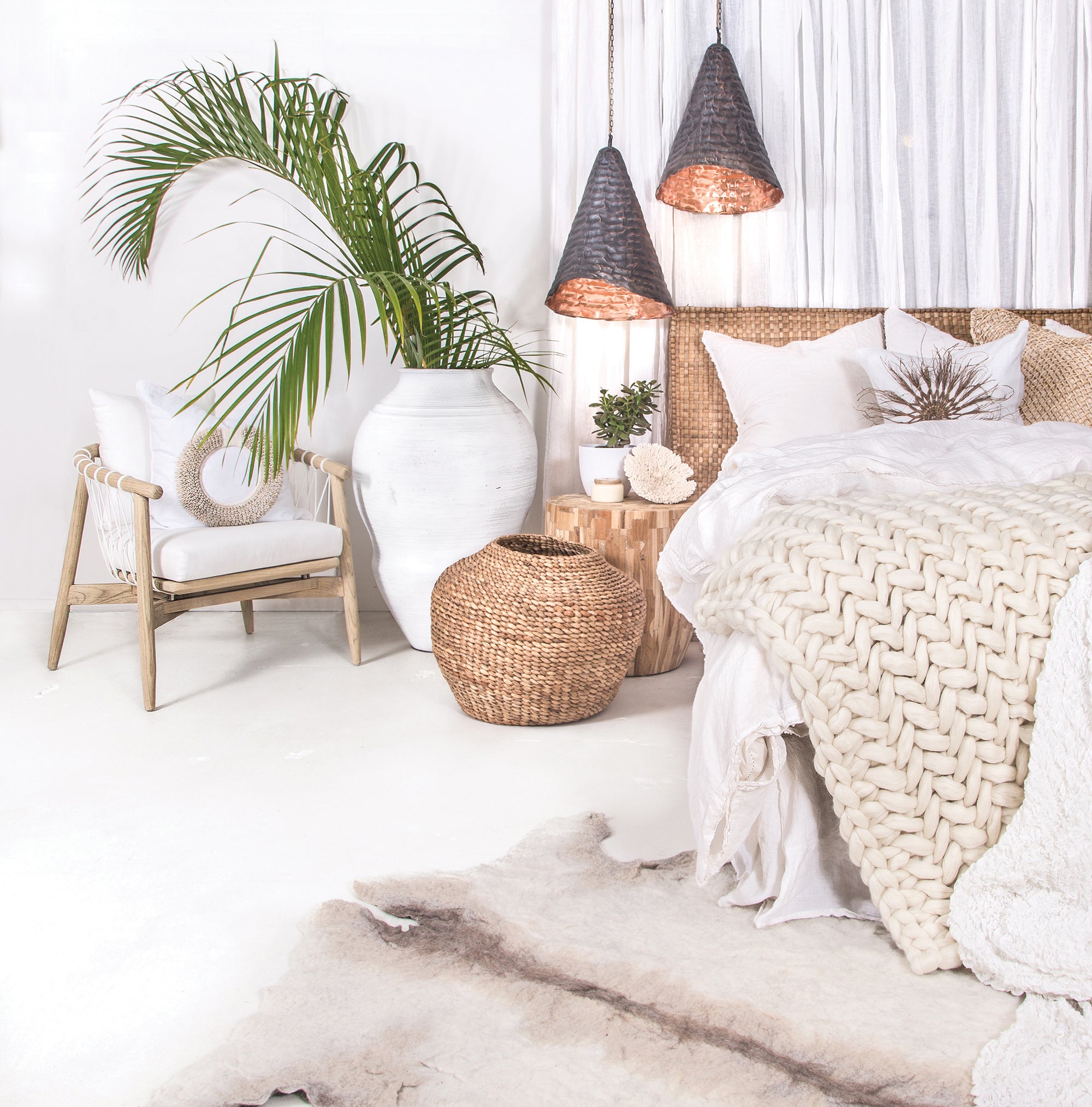100% Organic Pure Wool Cowrug | Natural Uniqwa Collections