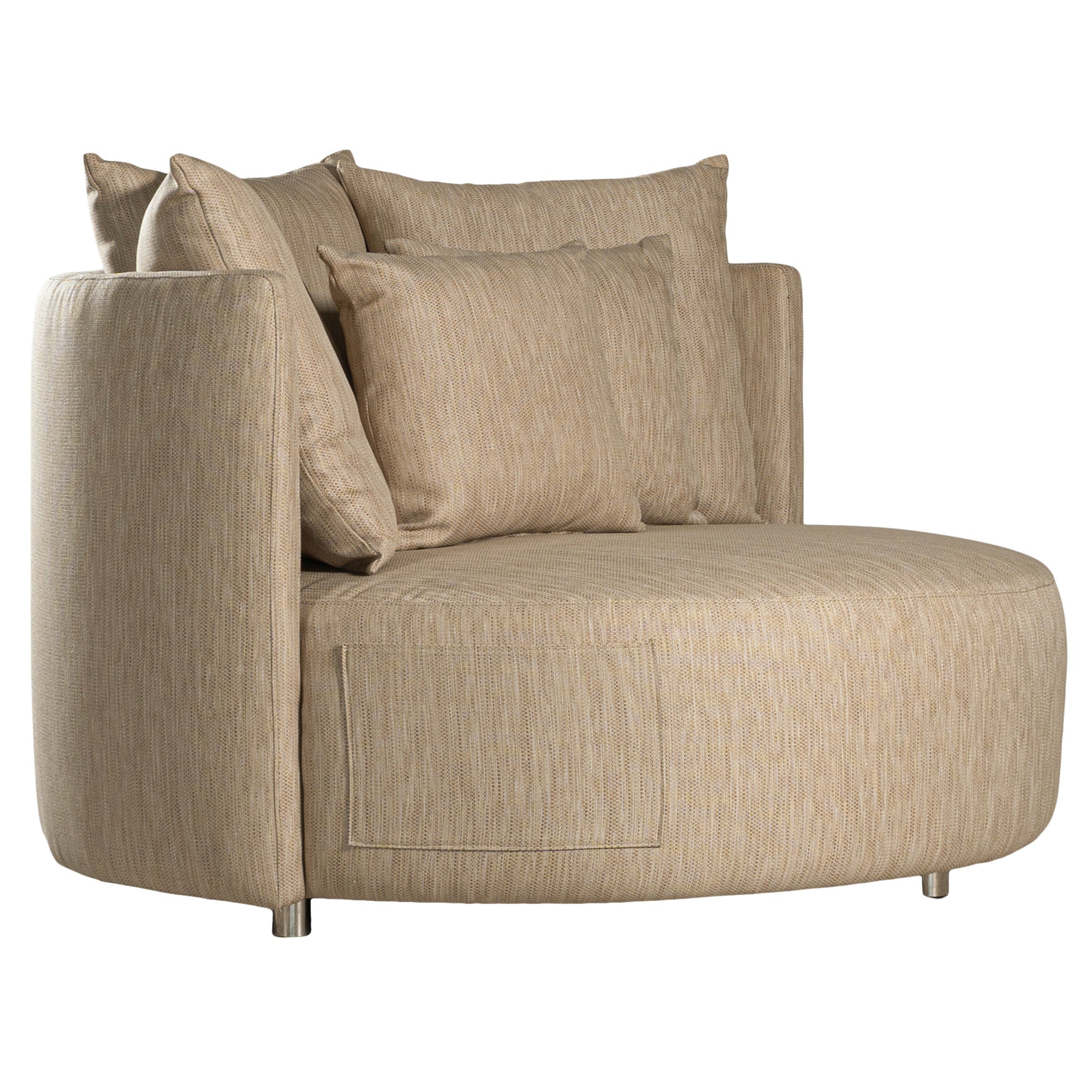 Bonza Bay Outdoor Lounger | Latte Uniqwa Collections