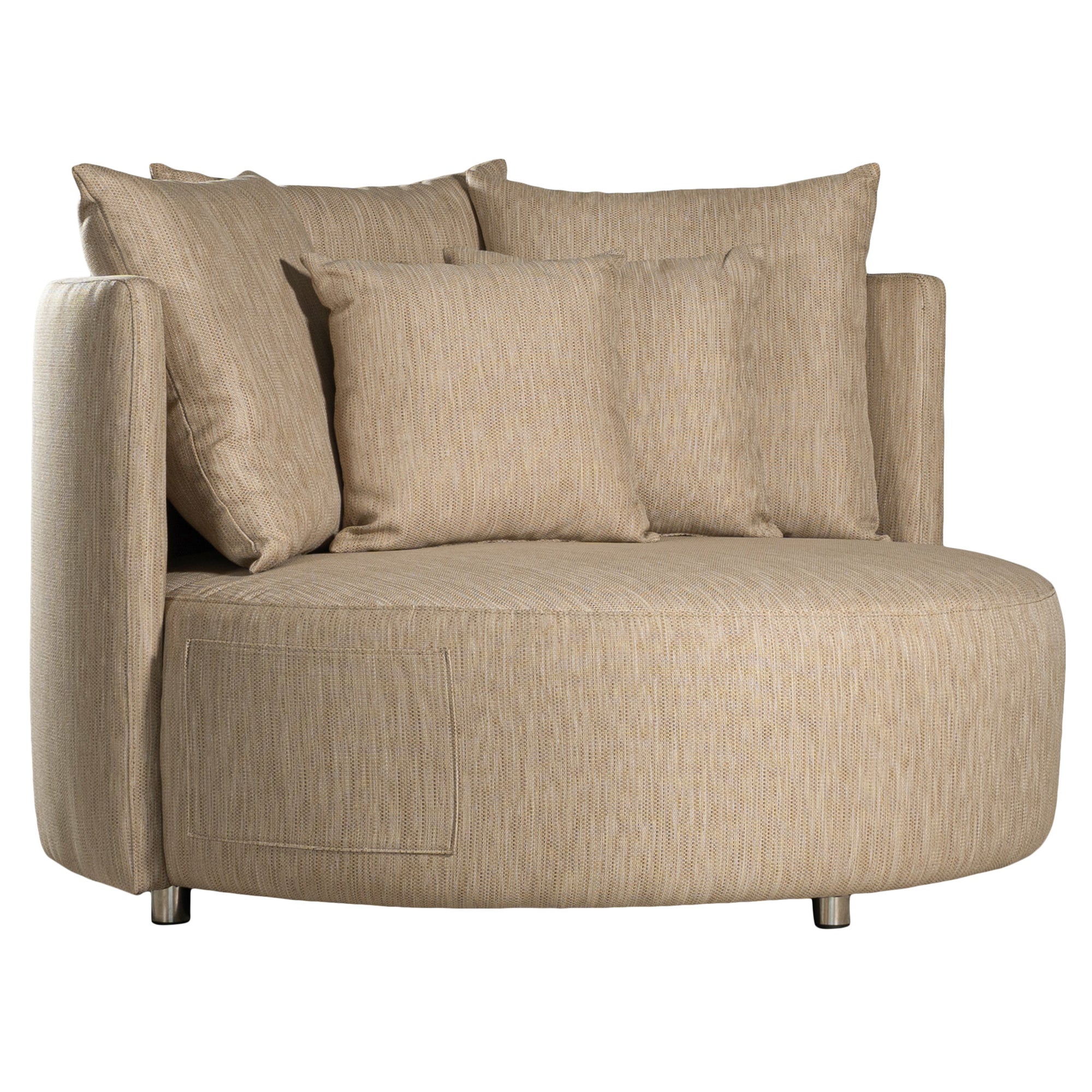 Bonza Bay Outdoor Lounger | Latte Uniqwa Collections