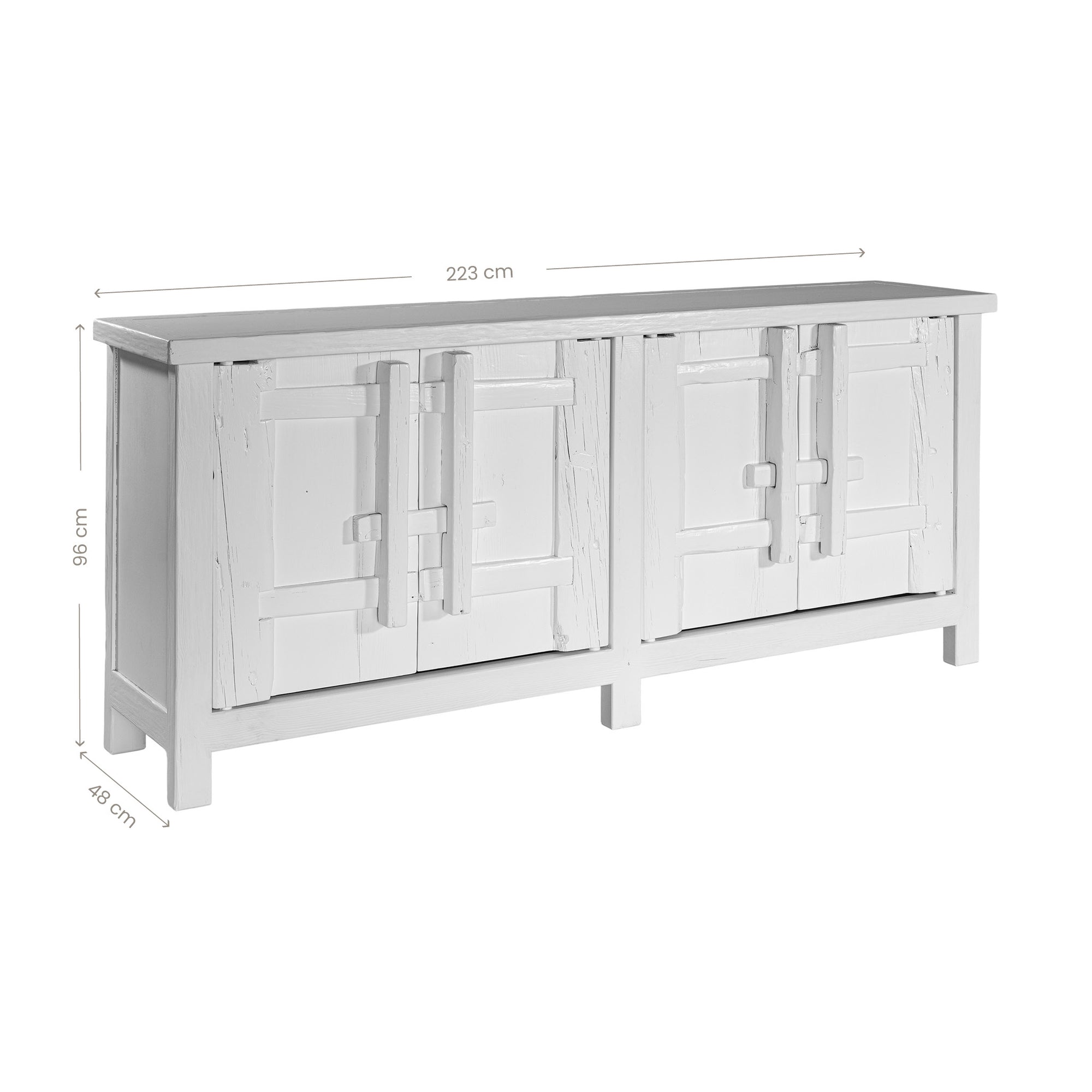 Bulu Buffet | Pure White Uniqwa Collections