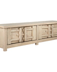 Bulu Entertainment Unit | Blonde | Four Door Uniqwa Collections