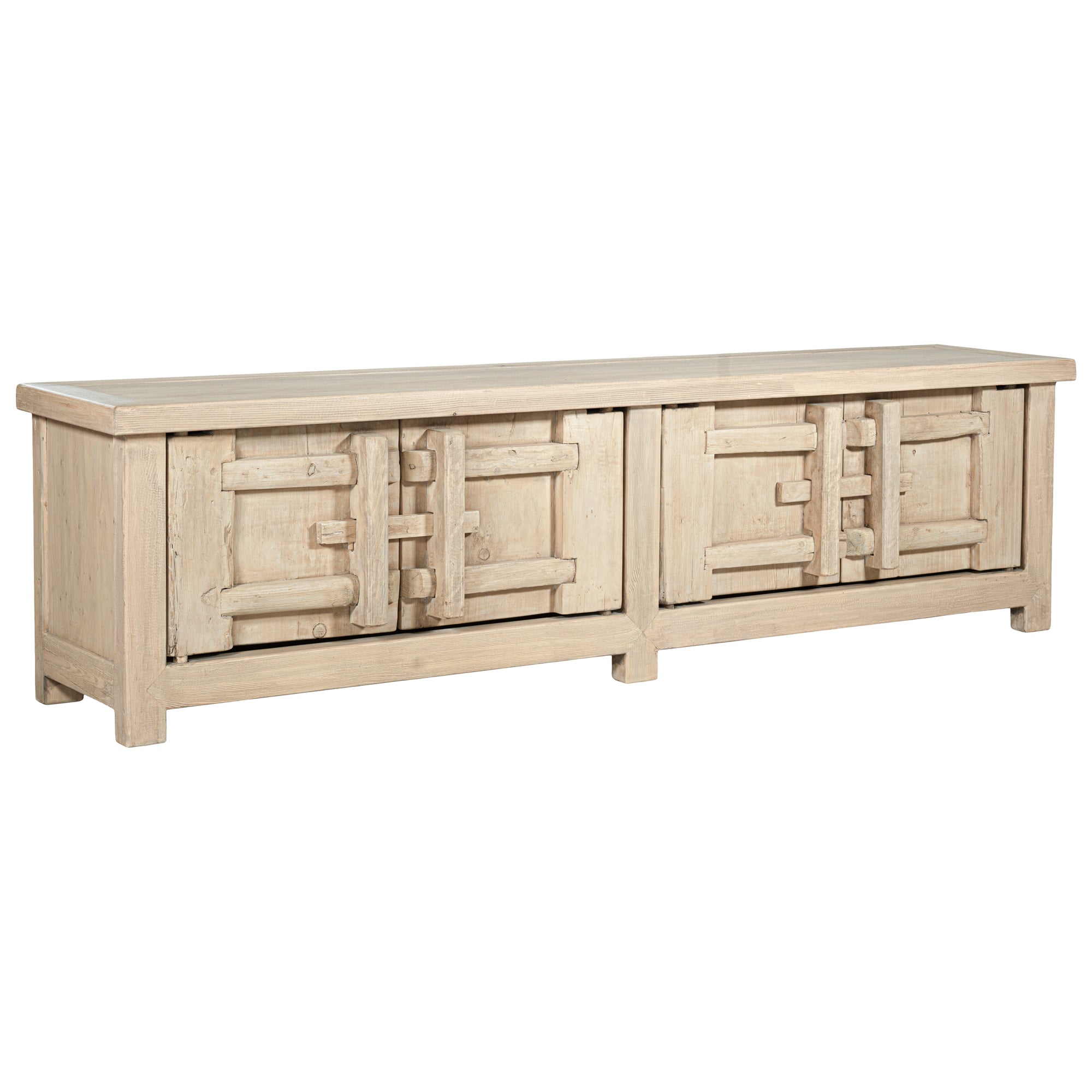 Bulu Entertainment Unit | Blonde | Four Door Uniqwa Collections