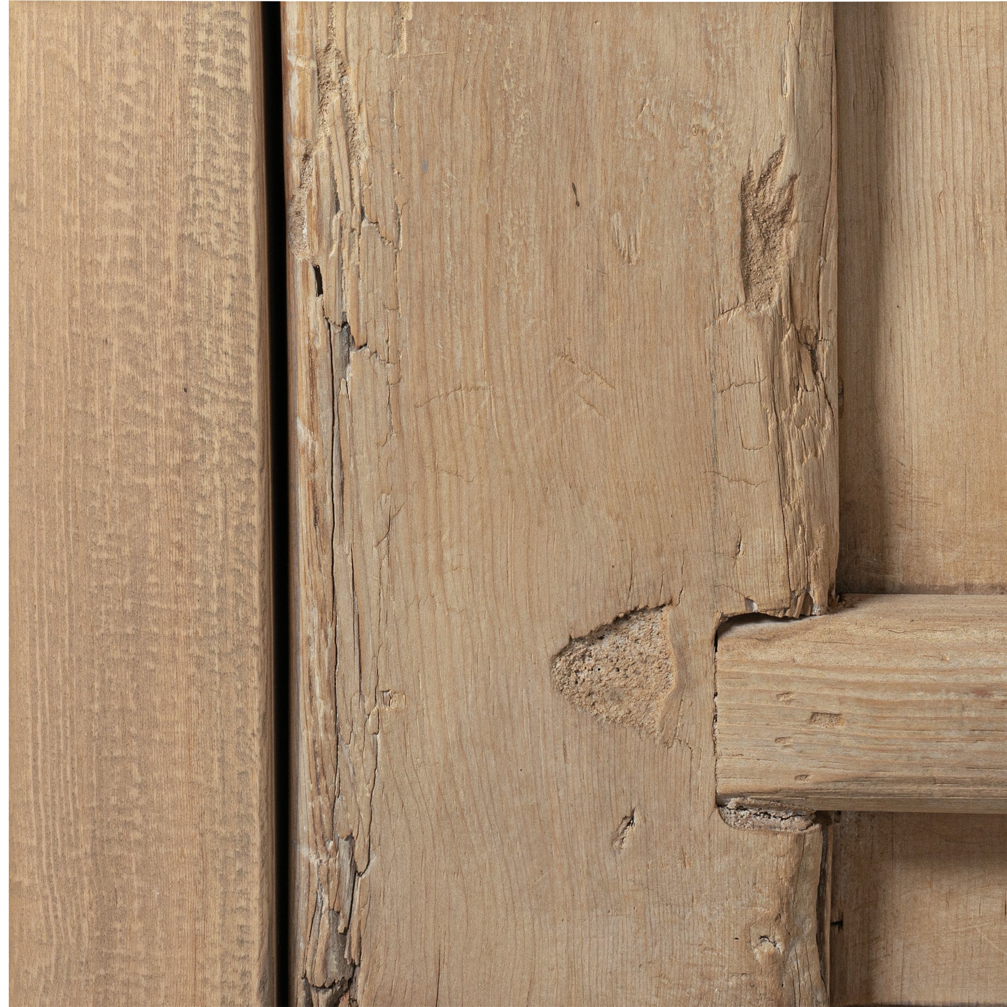 Bulu Elm Four Door Entertainment Unit | Natural Uniqwa Collections