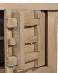 Bulu Elm Four Door Entertainment Unit | Natural Uniqwa Collections