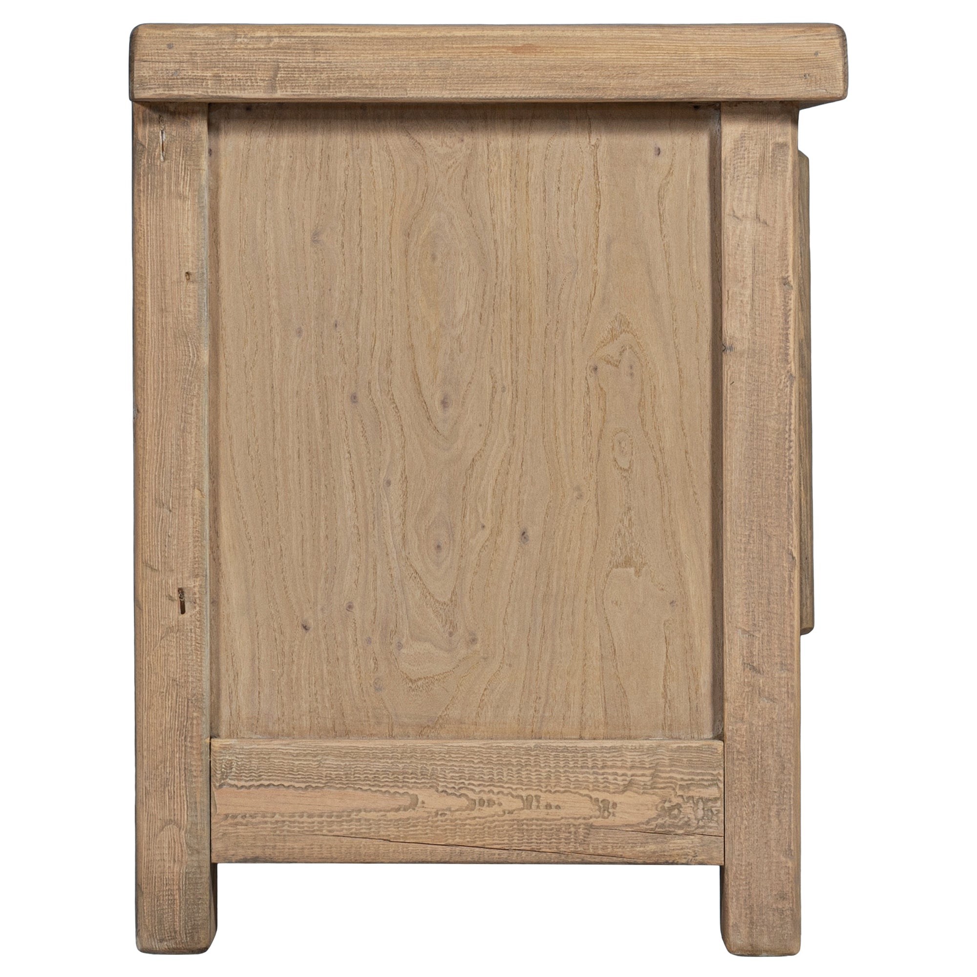 Bulu Elm Four Door Entertainment Unit | Natural Uniqwa Collections