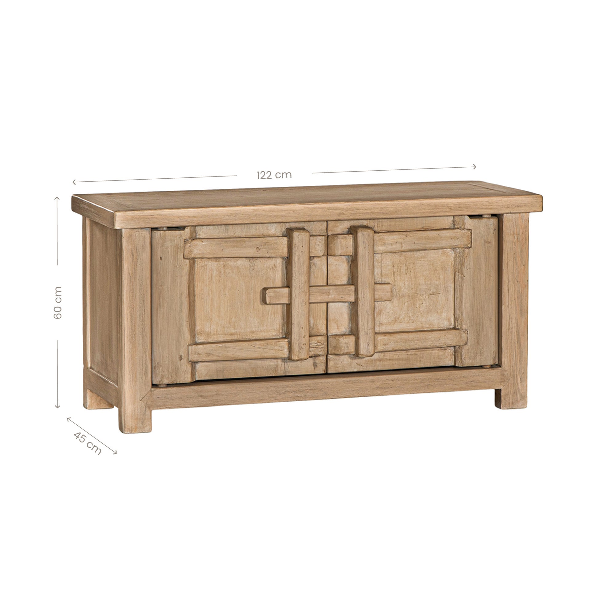 Bulu Two Door Entertainment Unit / Oversized Bedside Uniqwa Collections