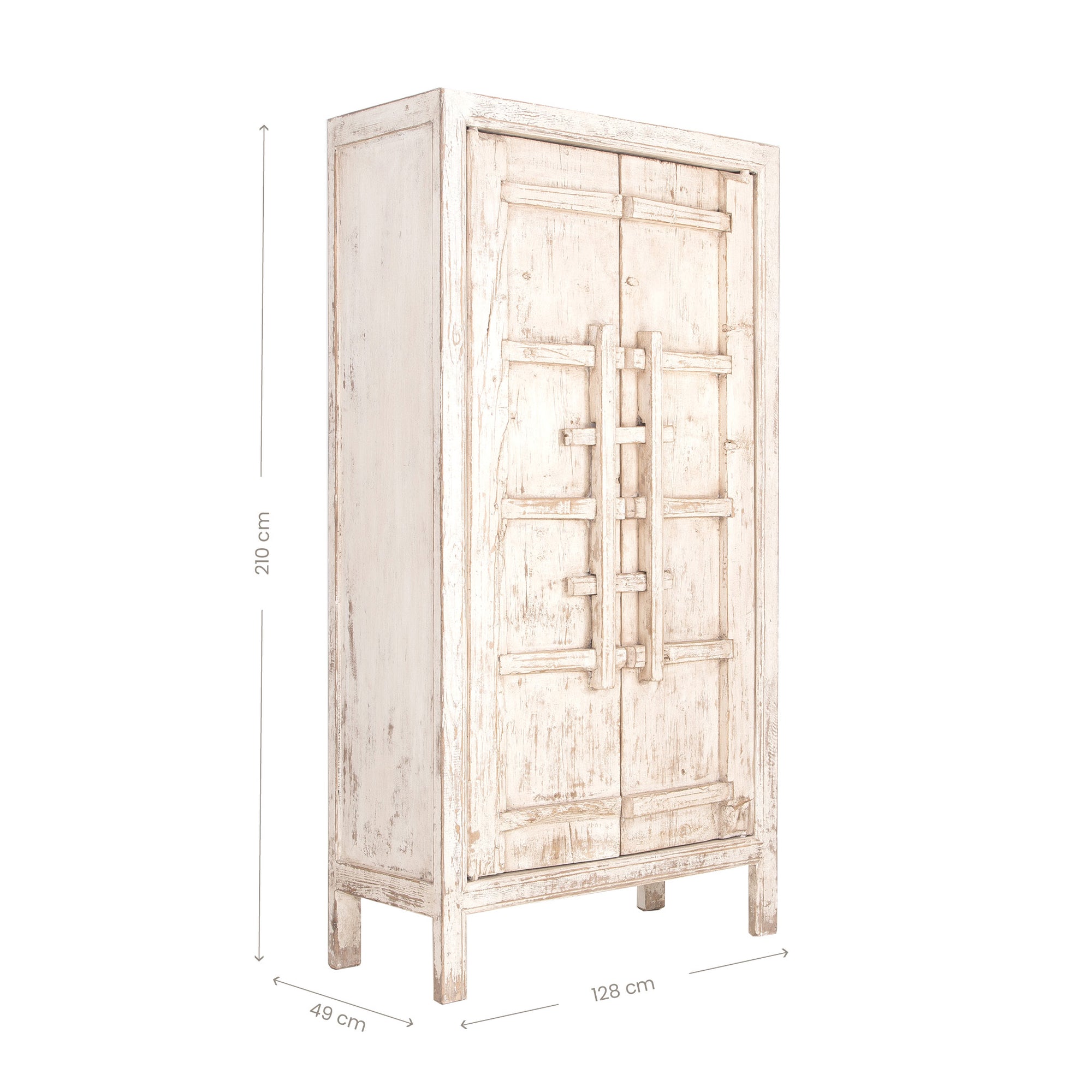 Bulu Tall Cabinet | White Uniqwa Collections