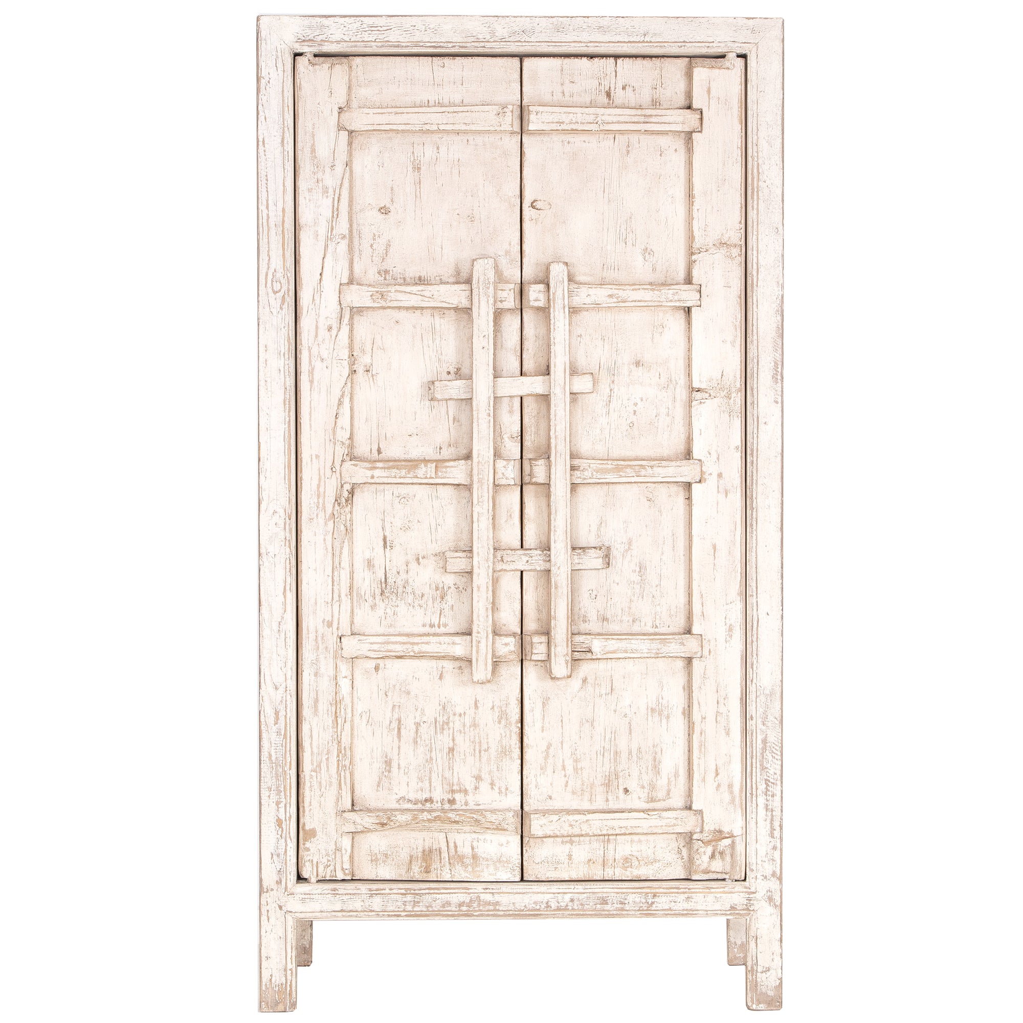 Bulu Tall Cabinet | White Uniqwa Collections