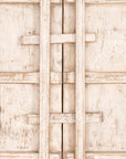 Bulu Tall Elm Cabinet | White Uniqwa Collections