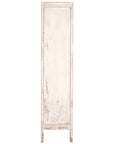Bulu Tall Elm Cabinet | White Uniqwa Collections