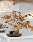 Amma Papier-Mâché Chandelier | Light Roast Last Chance Collection