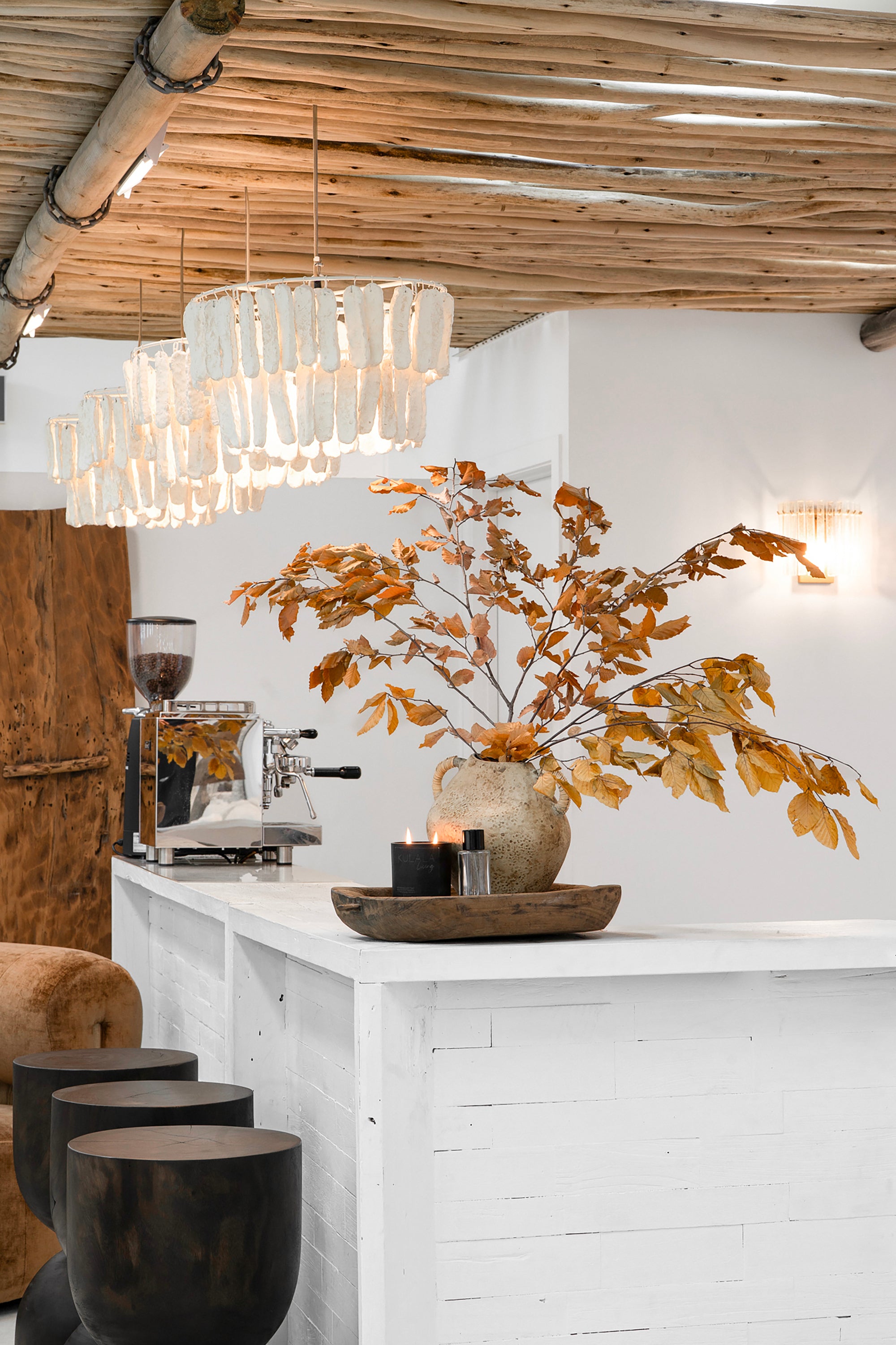 Mele Barstool | Truffle Uniqwa Collections