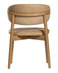 Capri Dining Chair | Buffalo Leather | Savannah Nut Uniqwa Collections