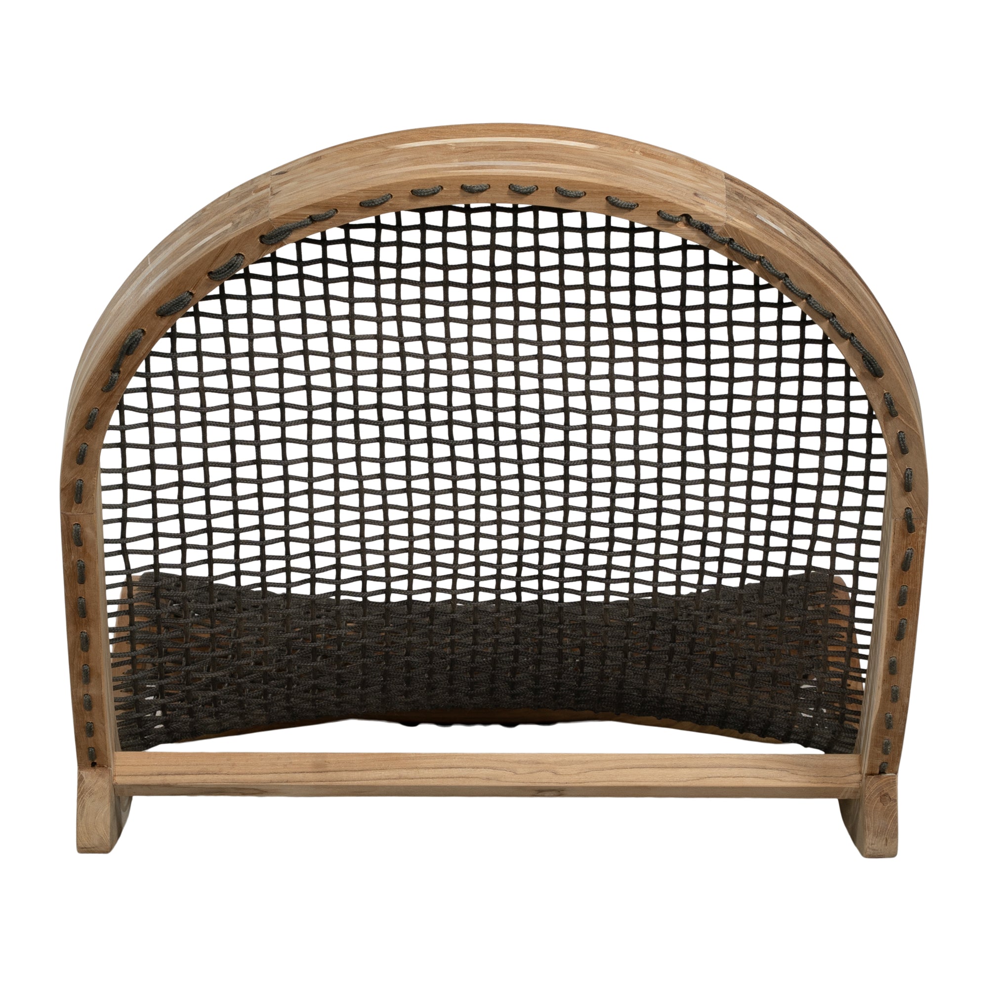 Corfu Curved Sun Lounger | Charcoal Uniqwa Collections