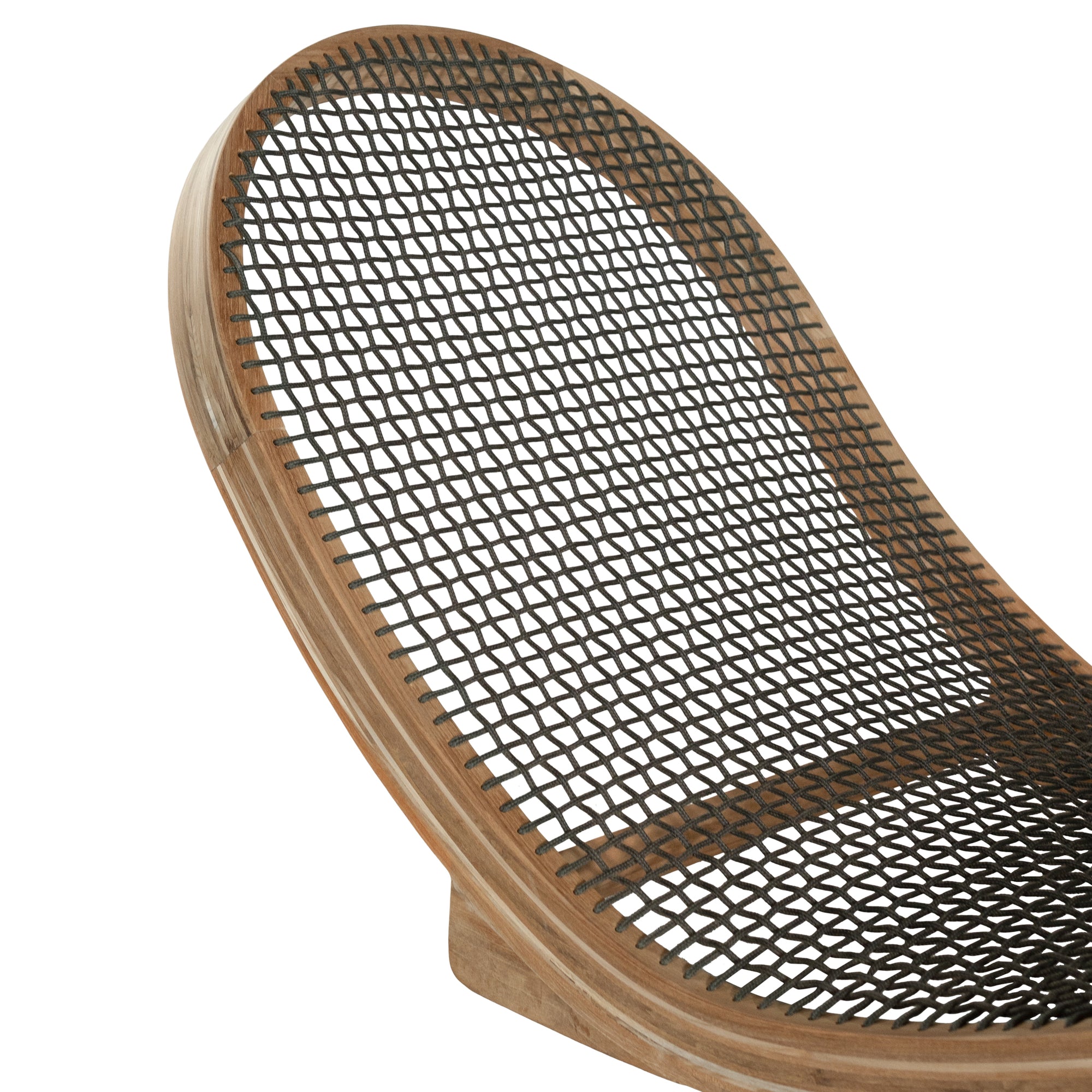 Corfu Curved Sun Lounger | Charcoal Uniqwa Collections