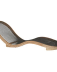 Corfu Curved Sun Lounger | Charcoal Uniqwa Collections