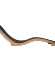 Corfu Curved Sun Lounger | Charcoal Uniqwa Collections