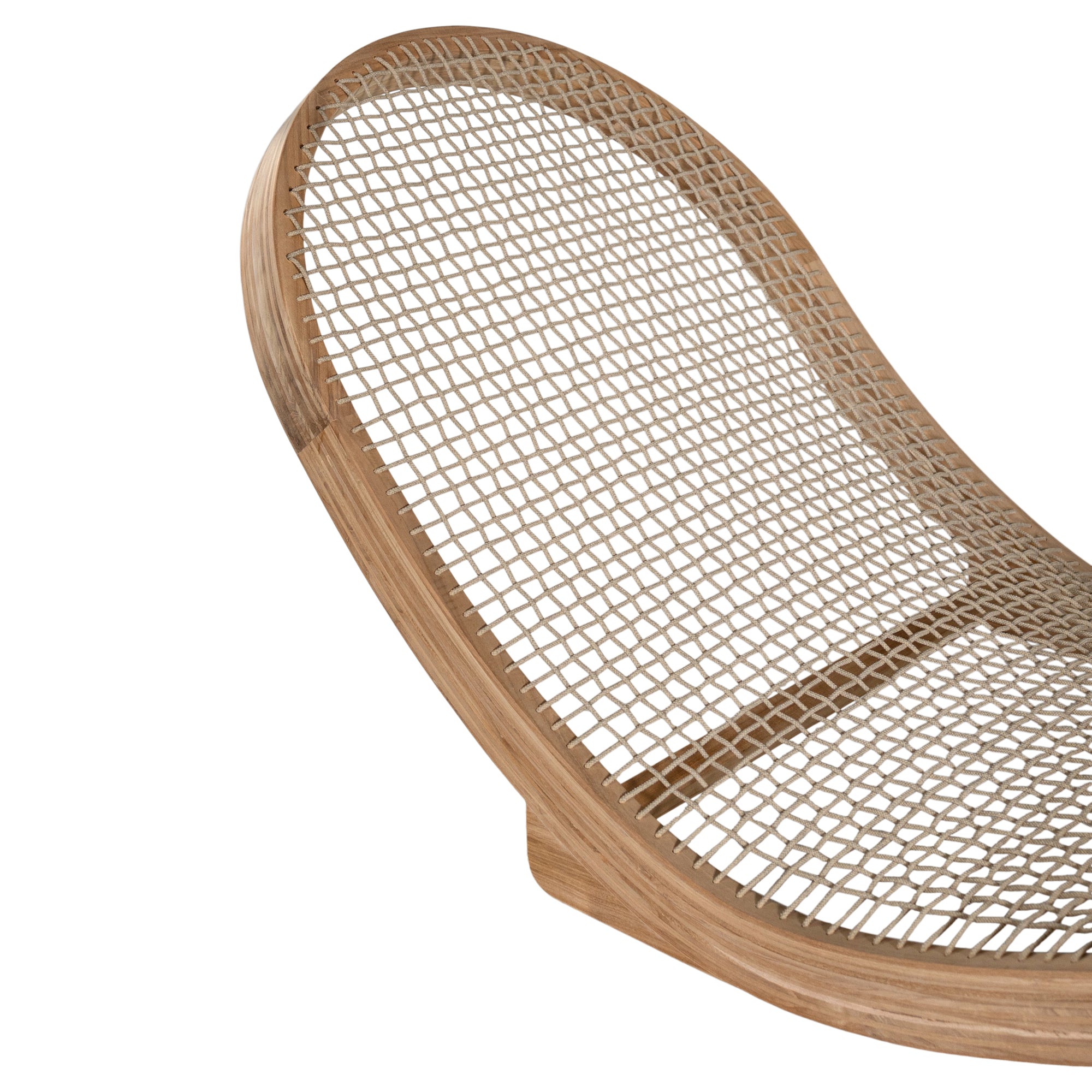 Corfu Curved Sun Lounger | Natural Uniqwa Collections