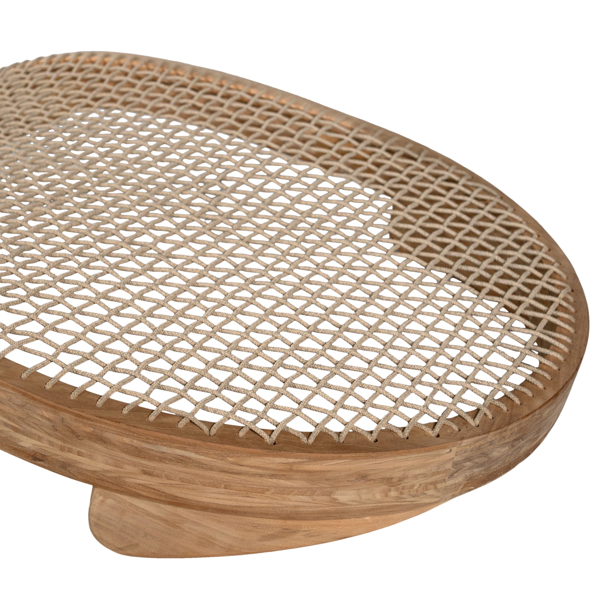 Corfu Curved Sun Lounger | Natural Uniqwa Collections