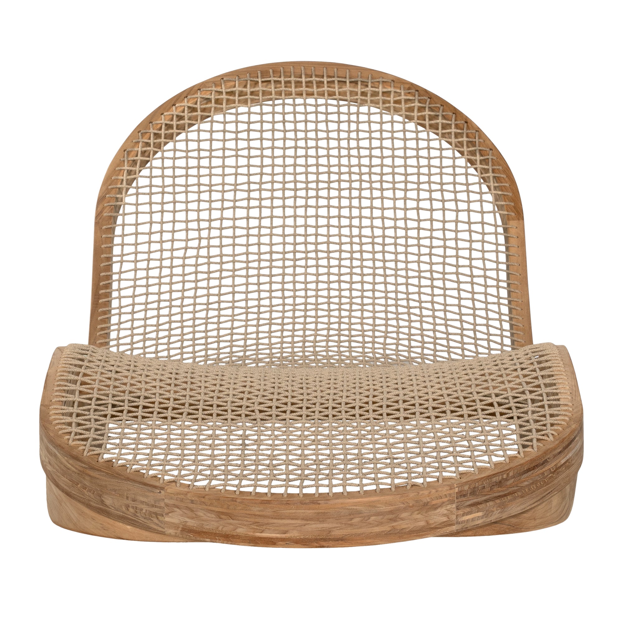 Corfu Curved Sun Lounger | Natural Uniqwa Collections