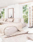 100% Organic Pure Wool Cowrug | Natural Uniqwa Collections