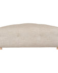 Crosby Ottoman | Natural Uniqwa Collections