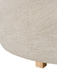 Crosby Ottoman | Natural Uniqwa Collections