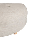 Crosby Ottoman | Natural Uniqwa Collections