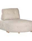 Crosby Ottoman | Natural Uniqwa Collections