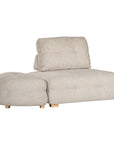 Crosby Ottoman | Natural Uniqwa Collections