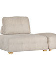 Crosby Ottoman | Natural Uniqwa Collections