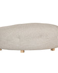Crosby Ottoman | Natural Uniqwa Collections