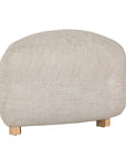 Crosby Ottoman | Natural Uniqwa Collections