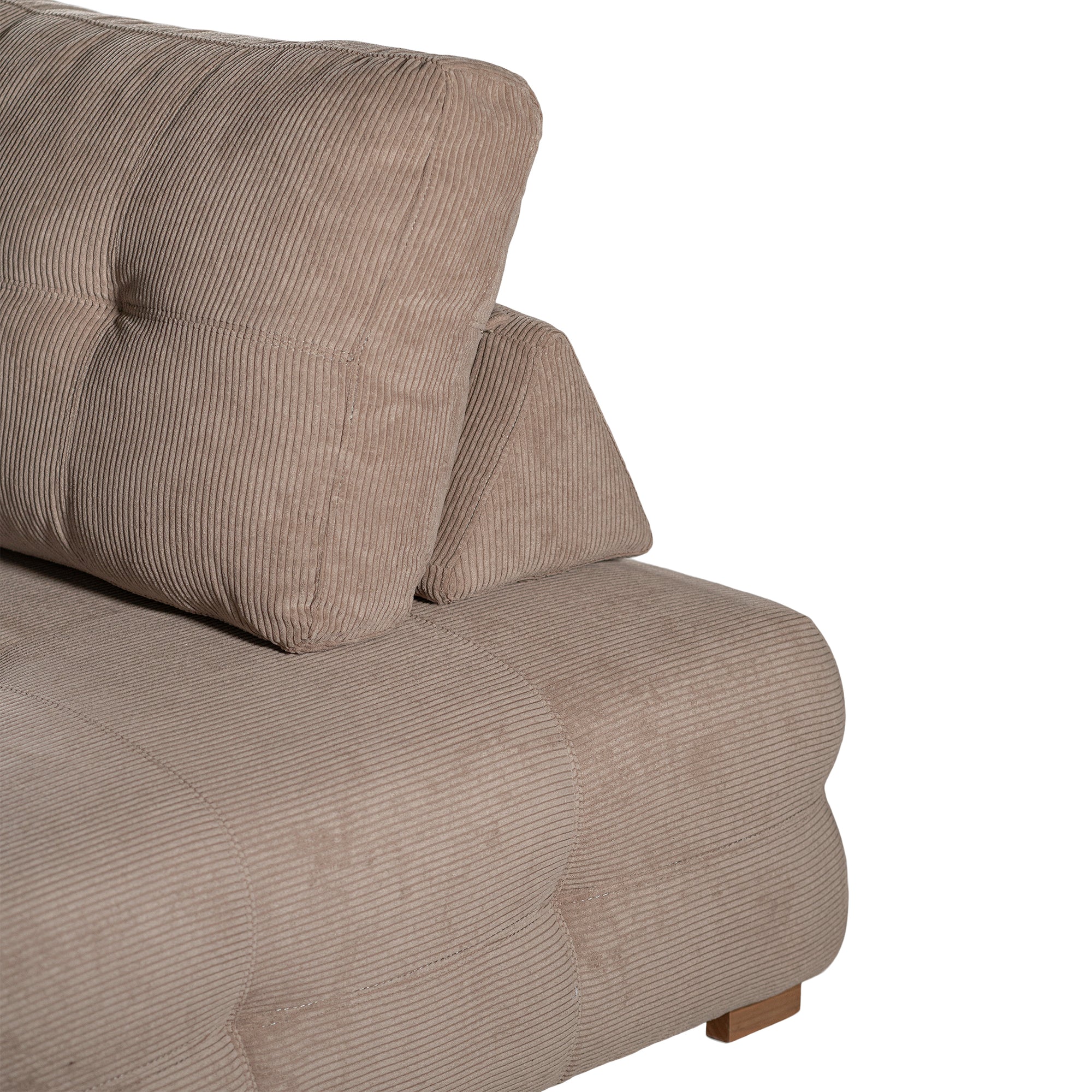 Crosby Sofa | Crème Corduroy Uniqwa Collections